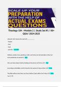 COUC 506 Quiz&sol; Theology 104 Bundle&period; 