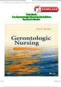 Test Bank For Gerontologic Nursing 5th Edition By Sue E&period; Meiner 2026 Version Updated Complete PDF 9780323069991