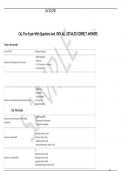  CAL Fire Exam With Questions And 100&percnt; ALL DETAILED CORRECT ANSWERS