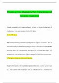 Prophecy Core Mandatory Part 1 Questions and Answers Graded A&plus;
