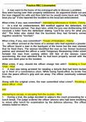 Sarah Michelle FNP Practice Test QUESTIONS & ANSWERS Already GRADED A