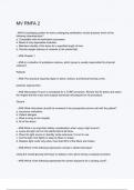 MV RNFA 2 questions and correct answers &lpar;elaborations&rpar; with 100&percnt; accurate &comma; verified &comma; latest fully updated &comma; 2024&sol;2025 &comma;already passed &comma; graded a&plus;&comma; complete solutions guarantee distinctions rationales&vert; 5-star rating