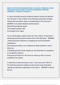 ENPC 6TH EDITION PROVIDER EXAM 2024-2025 &vert;COMPLETE EXAM  QUESTIONS AND CORRECT DETAILED ANSWERS &lpar;VERIFIED  ANSWERS &rpar; ALREADY GRADED A&plus;&period;