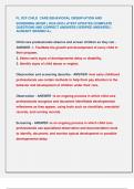 FL DCF CHILD CARE BEHAVIORAL OBSERVATION AND SCREENING &lpar;BOSR &rpar; 2024-2025 LATEST UPDATES &vert;COMPLETE  QUESTIONS AND CORRECT ANSWERS &lpar;VERIFIED ANSWERS &rpar;  ALREADY GRADED A&plus;&period;