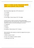 MISS K CCMA EXAM 2024&sol;2025 WITH 100&percnt; ACCURATE SOLUTIONS