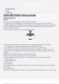 Social Science Law Civil Law D352 SECTION 2 Study Guide questions and correct answers &lpar;elaborations&rpar; with 100&percnt; accurate &comma; verified &comma; latest fully updated &comma; 2024&sol;2025 &comma;already passed &comma; graded a&plus;&comma; complete solutions guarantee distinctions rationales&vert; 5-star