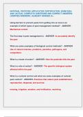 NATIONAL PESTICIDE APPLICATOR CERTIFICATION EXAM 2024- 2025 &vert;ACTUAL COMPLETE QUESTIONS AND CORRECT ANSWERS  &lpar;VERIFIED ANSWERS &rpar; ALREADY GRADED A&plus;&period;