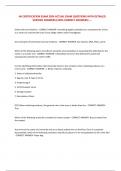 IAI CERTIFICATION EXAM 2024 ACTUAL EXAM QUESTIONS WITH DETAILED  VERIFIED ANSWERS &lpar;100&percnt; CORRECT ANSWERS&rpar; &hellip;&period;