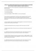 ORACLE FCCS CERTIFICATION EXAM 2024 ACTUAL EXAM COMPLETE QUESTIONS  WITH DETAILED VERIFIED ANSWERS ALREADY GRADED A&plus;