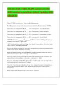 HCB 101 HM 1FINAL EXAM Questions with 100- complete solutions Latest Updates 2024 GRADE A&plus;&period;