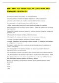 BOG Practice Exam - FACHE