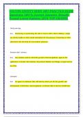 FULTON COUNTY BODY ART PRACTICE EXAM Questions 100 &percnt; Correct Answers Already Passed Latest Updates 202