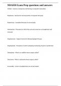 NDAEB Exam Prep questions and answers 