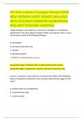 ATI skills module 3&period;1oxygen therapy EXAM  NEW VERSION LATEST UPDATE 2024-2025  WITH ACCURATE ANSWERS GUARANTEED  PASS BEST STUDYING MATERIAL