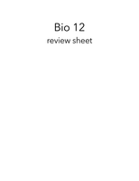 biology grade 12 complete notes and review sheets