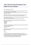 Solutions for An Introduction To Payroll Administration&comma; 7th Edition by Alan Dryden &lpar;ALL BUNDLED HERE&excl;&excl;&excl;&rpar;