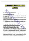 API 577  EXAM