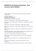 PMHNP Exam&comma; PMHNP Mock Board Review &lpar;Fitzgerald&rpar; Exam compilation bundle