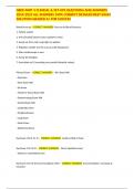 NBCE PART 4 CLINICAL & SET-UPS QUESTIONS AND ANSWERS 2024&sol;2025 ALL ANSWERS 100&percnt; CORRECT DETAILED BEST EXAM SOLUTION GRADED A&plus; FOR SUCCESS