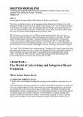 Solution Manual For Advertising and Integrated Brand Promotion 8th Edition by Thomas O'Guinn&comma; Chris Allen&comma; Angeline Close Scheinbaum&comma; Richard J&period; Semenik