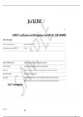   IAED ETC certification test With Questions And 100&percnt; ALL SURE ANSWERS