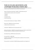 NUR 661 PACKAGE DEAL QUESTIONS AND ANSWERS WITH VERIFIED SOLUTIONS  UPDATED 2024