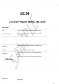  CEPSCI Test Review With Questions And 100&percnt; ALL CORRECT ANSWERS