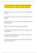 ILLINOIS NAIL TECH EXAM 2024&sol;2025 WITH 100&percnt; ACCURATE SOLUTIONS