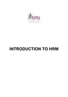 BBA HRM introduction,Microeconmics Basics with Money and Banking Basics