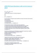 APM PFQ Exam Questions with correct answers 2024 5 A --> 5 B --> 5D --> 5F &grave;-->4C --> 4E --&Hat; The total float of activity E in the above diagram is&colon; a&period; 2 b&period; 1 c&period; 0 d&period; 4 - ANSW&period;&period;A