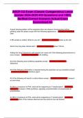 ASCP CG Exam &lpar;Classic Cytogenetics&rpar; Latest Update 2024-2025 450 Questions and 100&percnt; Verified Correct Answers Actual Exam Guaranteed A&plus;