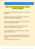 PRN 1032 Client-Centered Care I Exam 1 LATEST UPDATE 2024&sol;2025