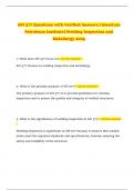 API 577 Questions with Verified Answers &lpar;American Petroleum Institute&rpar; Welding Inspection and Metallurgy 2025