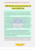AHIP 2024 final exam Practice Questions and Answers &lpar;100&percnt; Pass&rpar;