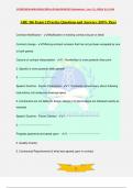 ARE 366 Exam 2 Practice Questions and Answers &lpar;100&percnt; Pass&rpar;