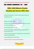BHSC 1200 Midterm 1 Practice Questions and Answers &lpar;100&percnt; Pass&rpar;
