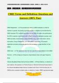 CBRS Terms and Definitions Questions and Answers &lpar;100&percnt; Pass&rpar;