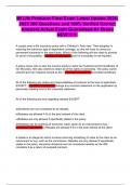 MI Life Producer Final Exam Latest Update 2024-2025 380 Questions and 100&percnt; Verified Correct Answers Actual Exam Guaranteed A&plus; Brand NEW&excl;&excl;&excl;&excl;&excl;&excl;&excl;