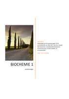 uitwerkingen examenbundel Biochemie 1