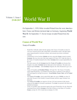 WORLD WAR-II Volume-1