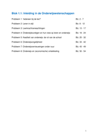 Complete samenvatting blok 1.1: Inleiding in de Onderwijswetenschappen
