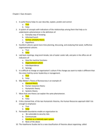 CMST 2061 Chapter 2 Quiz Answers