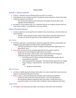 Everything’s an Argument: With Readings. 6th ed. Chapter 5 Notes