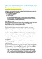 Samenvatting blok 1&comma; week 2&comma; leerjaar 2