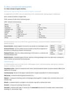 MODULE 4 A LEVEL OCR CHEMISTRY A ORGANIC NOTES