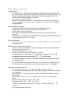 Complete Summary Elementary Climate Physics H2,3 and 4