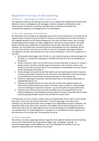 Rapporteren in de hulp- en dienstverlening hoofdstuk 1&2