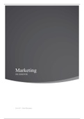 Samenvatting boek Marketing: de essentie (ION1/IOR1)