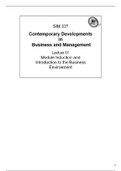 introduction to business environmen