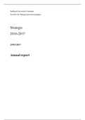 Strategie Opdacht Annual Report (2016-2017)